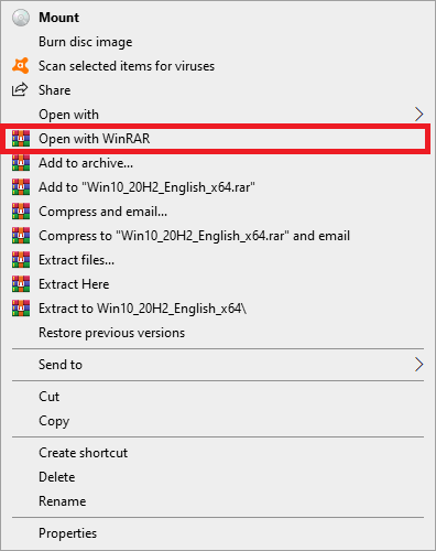 how to install winrar on flashdrive